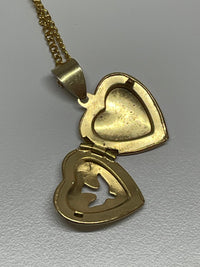 Thumbnail for Gold Heart Locket Devil's Details 