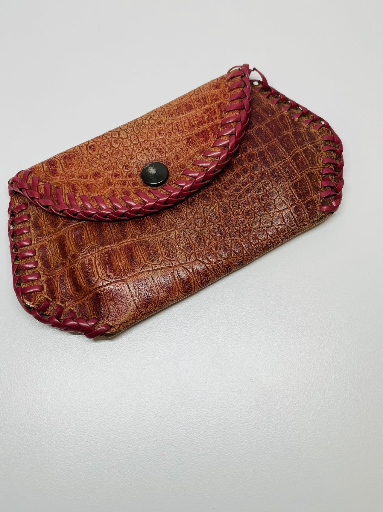 Leather Coin Purse Devil's Details 