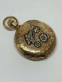 Thumbnail for Waltham Gold Filled Pocket Watch Devil's Details 