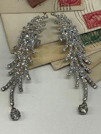 Thumbnail for Long Rhinestone Earrings Bloomers and Frocks 